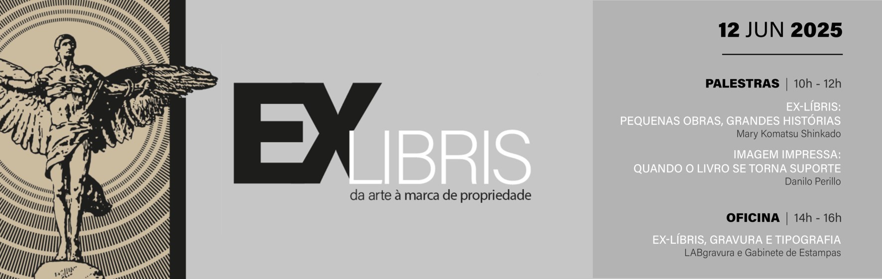 Exposicao Ex libris palestra